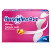 Sanofi BuscofenAct 20 Capsule Ibuprofene contro Dolori Forti da Ciclo, 20 Capsule Molli