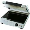 Allforfood Tostiera elettrica con base liscia e coperchio rigato in vetroceramica - con controllo termostatico - mod. 999.1726 - dim. cm l 50 x p 60 x h 13 - potenza totale 3,9 kw
