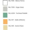 Camano Supplemento colorazione alternativa monocromatica per modelli altezza 180