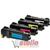 MULTIPACK 4 TONER COMPATIBILI PER XEROX PHASER 6140 6140N 6140DN 6140VDN 6140VN CARTUCCE NERO+COLORI - NO-NAME