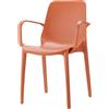 Scab Design Poltroncina Ginevra con braccioli