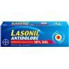 BAYER SpA Lasonil Antidolore Gel 10% - Gel antidolorifico per traumi muscolari ed articolari - 120 g