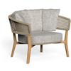 Talenti Moon Teak poltrona living