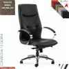 Elleci Office Sadia plus Poltrona direzionale oscillante fulcro avanzato braccioli cromato base alluminio tessuto Angel class 1 IM
