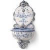 CERAMICHE CALTAGIRONE Fontana Murale Ceramiche Caltagirone Blu