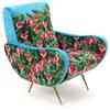 SELETTI poltrona imbottita TOILETPAPER ARMCHAIR - 16088