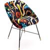 SELETTI sedia imbottita TOILETPAPER PADDED CHAIR - 16043