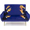 SELETTI divano a 2 posti TOILETPAPER ARMCHAIR - 16095