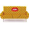 SELETTI divano a 3 posti TOILETPAPER ARMCHAIR - 16110