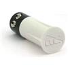 Tsec CLV-01-W Sensore inerziale magnetico, con morsetti, versione da incasso, colore bianco. Tsec