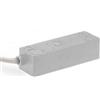 Tsec CLV-02-W Sensore inerziale magnetico, con cavo intestato. Versione a giorno, colore bianco. Tsec