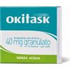 Dompè OKITask 40mg granulato senza acqua 20 bustine orosolubili