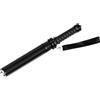 Novaline Torcia Led XPE a manganello estensibile in alluminio Nera Bianco freddo 6000K Novaline