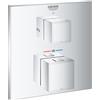 Grohe Grohtherm Cube miscelatore termostatico per doccia con deviatore a 2 vie, finitura cromo - 24154000