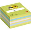 POST-IT Blocco foglietti Cubo - 2028-NB - 76 x 76 mm - 72 gr - colori assortiti - 450 fogli - Post-it (unità vendita 1 pz.)