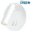 V-TAC LAMPADA LED PARETE 3+6W BIANCO CALDO BIANCA 2 ACCENSIONI IP20 VT-2963-LED1489
