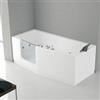 Novellini Iris Hydro Plus Vasca con Sportello Idromassaggio 160x70/80 - Versione : Destra - RUBINETTERIA: SENZA RUBINETTERIA