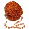 Lana mohair bouclé 100gr - col. rosso Pippi
