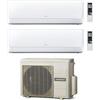 Hitachi Condizionatore Climatizzatore Hitachi Dual Split Inverter Akebono 7000+9000 BTU Con RAM-40NP2B Wi-Fi Optional