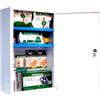 pvs Armadietto Pronto Soccorso PVS 3 ripiani - 2 vani interni bianco cps523
