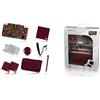 Playfect Kit 9 in 1 Rosso 3DSXL DSIXL