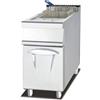 Ristoattrezzature Modello: 6416,Friggitrice a Gas 28 litri su mobile singola vasca S/70 40x70 cm