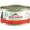 Almo Nature HFC Natural per Gatto da 70 gr Gusto Pollo e Gamberetti