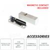 EATON - COOPER CSA CSA 447-C - Sensore piezoelettrico Bianco con contatto - CSA