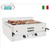 TECHNOCHEF - Griglia a Pietra Lavica a Gas, Doppio Modulo Top, Mod.I-120