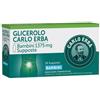CARLO ERBA OTC SRL Glicerolo Carlo Erba Bambini 18 Supposte 1375 mg