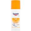 Eucerin Sole Eucerin Linea Sun SPF50+ CC Creme Colorata Senza Profumo Pelle Sensibile 50 ml