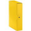 esselte Cartelle portaprogetti Esselte C28 EUROBOX dorso 8 cm presspan biverniciato giallo- 390328090
