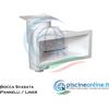 SKIMMER A BOCCA SVASATA PER PISCINE A PANNELLI / LINER - FORNITURA PER ISTALLAZIONE COMPLETA