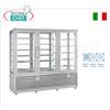 TECHNOCHEF - Vetrina Combinata per Gelateria Pasticceria, temp. -15Â°-25Â°C +4Â°+10Â°C, Mod.CPG1300S V V