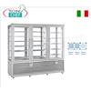 TECHNOCHEF - Vetrina Combinata per Gelateria Pasticceria, temp. -15Â°-25Â°C +4Â°+10Â°C, Mod.CPG1300S S R
