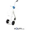 Carrello portabombola di ossigeno h5539