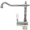 Itaca Paini 78CR5881ANTPA Cromo - Miscelatore monocomando lavello angolo canna antica