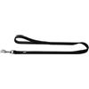 Hunter Guinzaglio Fisso Softie in Similpelle Nero per Cani