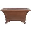 Vaso per bonsai rettangolare in gres 28,5x22,5x13 cm - GL70b