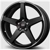 Cerchi in lega Momo FIVE 8.5x20 Nero Diamantato Opaco