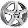 Cerchi in Lega Autec Nordic 6.5x16 Brillant Silver