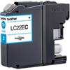 Brother Cartuccia Brother LC22EC 1200-pagine Ciano [LC-22EC]