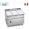 Brasiera Elettrica, Ribaltamento Motorizzato, Capacit lt.120, dim.mm.1200x900x900h