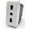 Tot Electric Presa Bipasso 16A compatibile con vimar plana tipo 14203