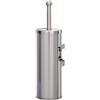 Conquest Os Scopino con porta scopino in acciaio inox, da parete