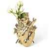 SELETTI vaso a forma di cuore LOVE IN BLOOM GOLD - 09921