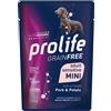 Prolife Adult Sensitive Mini Grain Free Cibo Umido per Cani - Maiale e Patate - 10x100 gr