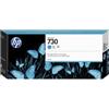 Hp Cartuccia D'Inchiostro Ciano P2V68A 730 300Ml Originale