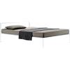 ZANOTTA letto matrimoniale NYX 1706 per materasso 160 x 200 cm - 1706-166x206-BIANCO