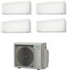 Daikin FTXA20CW 2x FTXA35CW FTXA50CW 4MXM80A Climatizzatore Quadri Split Serie STYLISH Bianco WiFi BTU 7+12+12+18 R-32